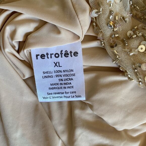 Gold Sequin Women's Top - Picture 5 of 6